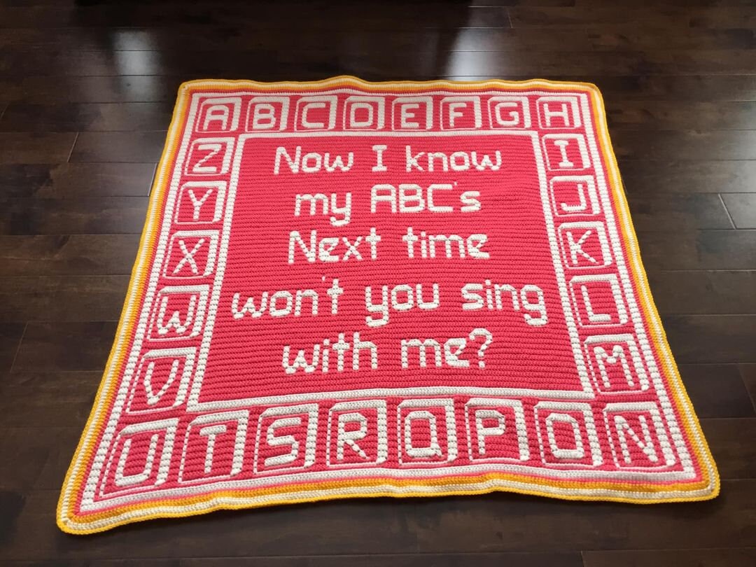 ABC Song Blanket