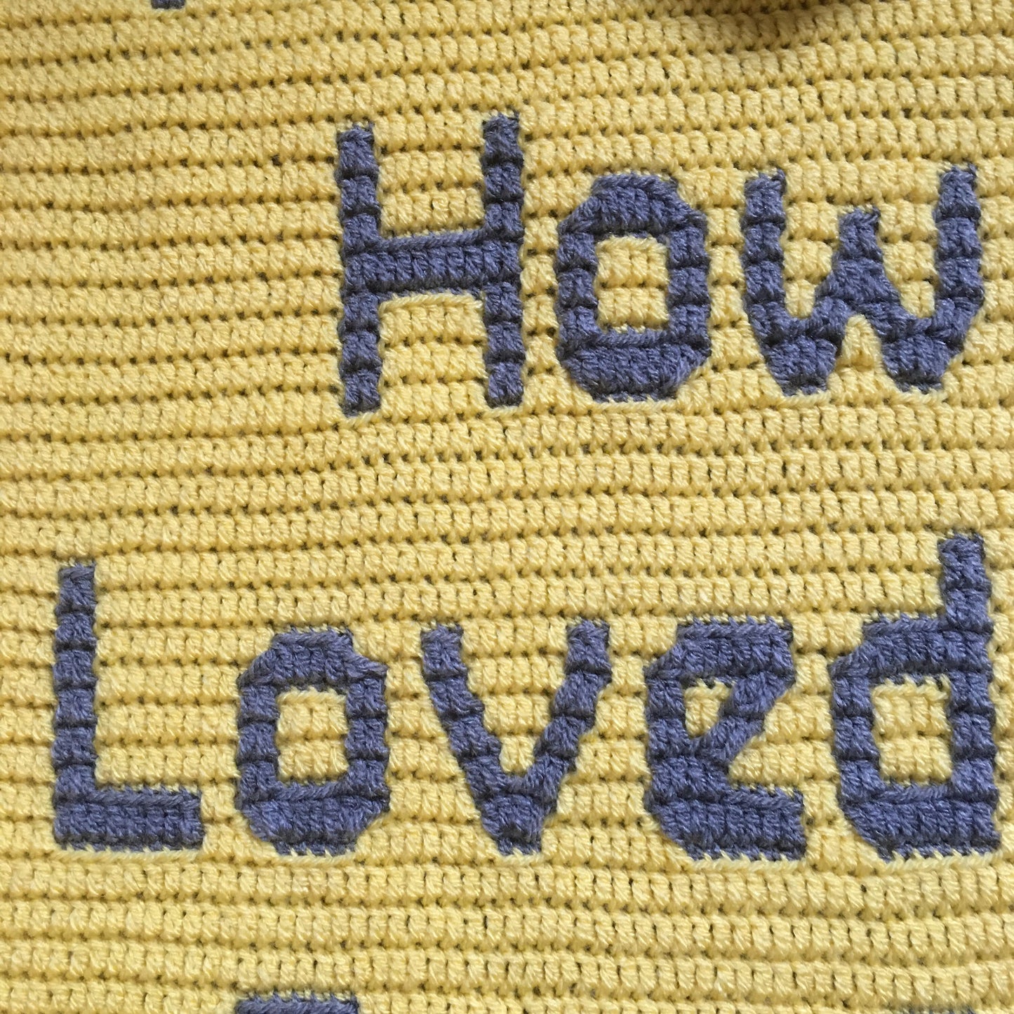 Mosaic Crochet Alphabet-Small Block Font pattern