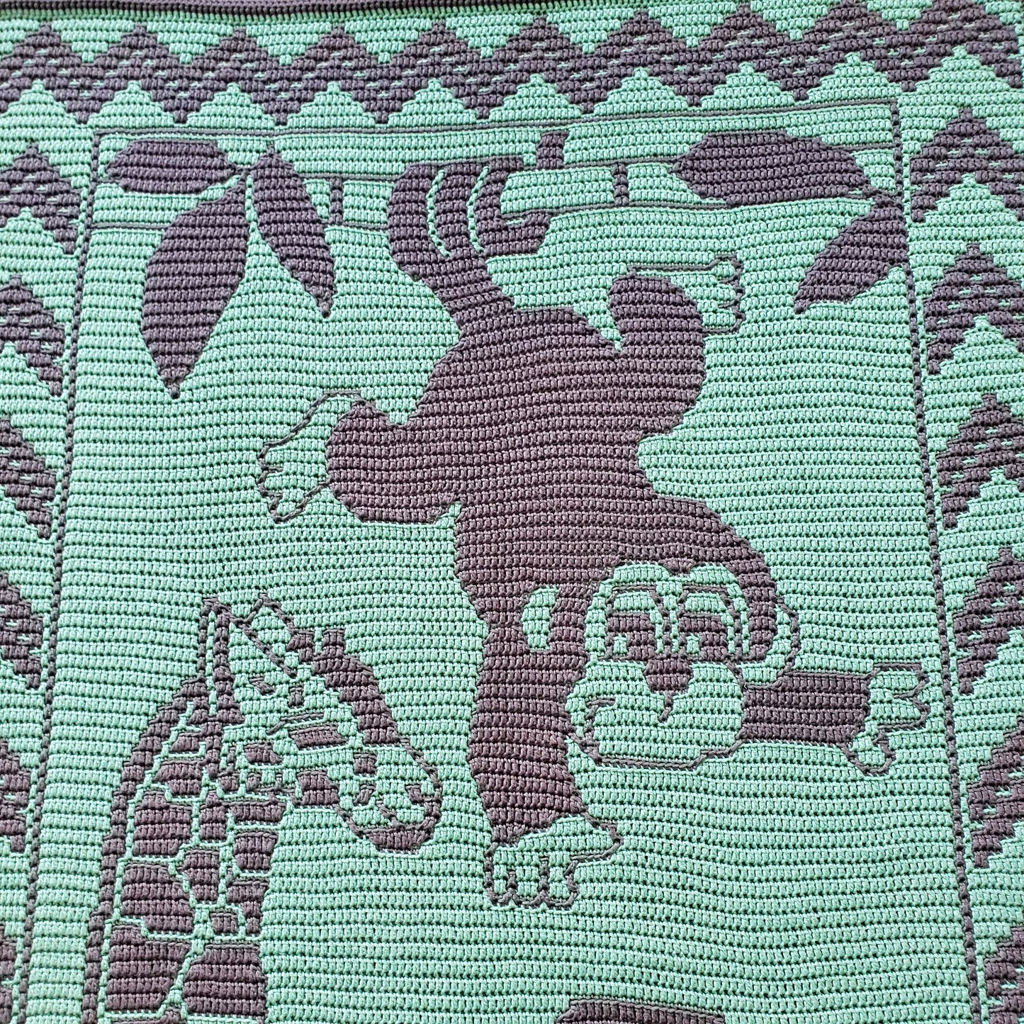 Baby Safari Blanket Crochet Pattern