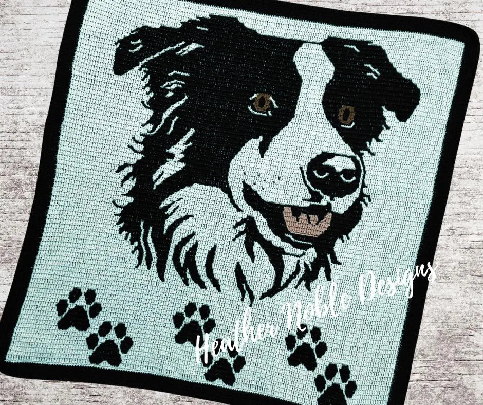 Border Collie Blanket