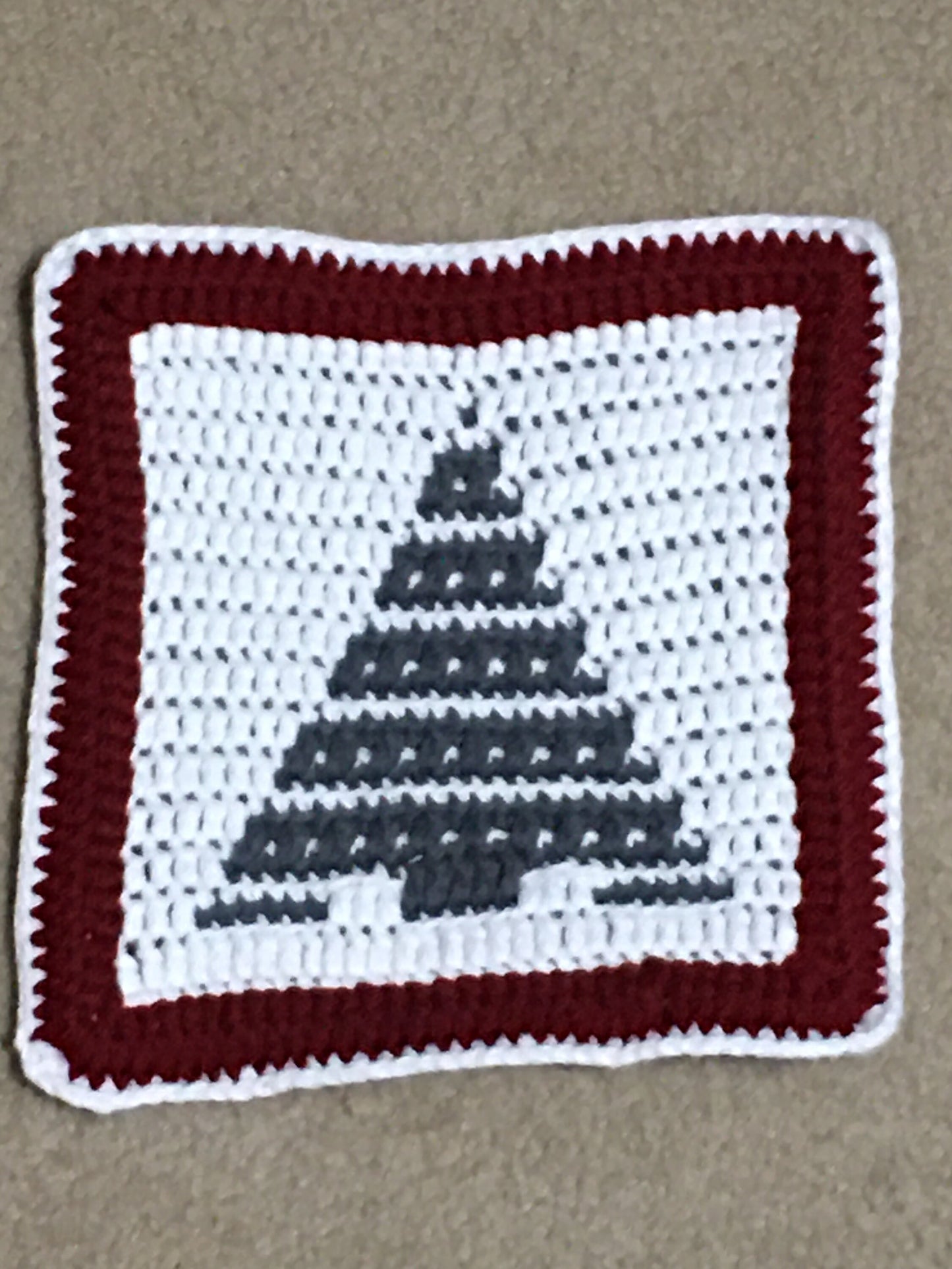 Christmas Tree Mug Rugs and Placemat