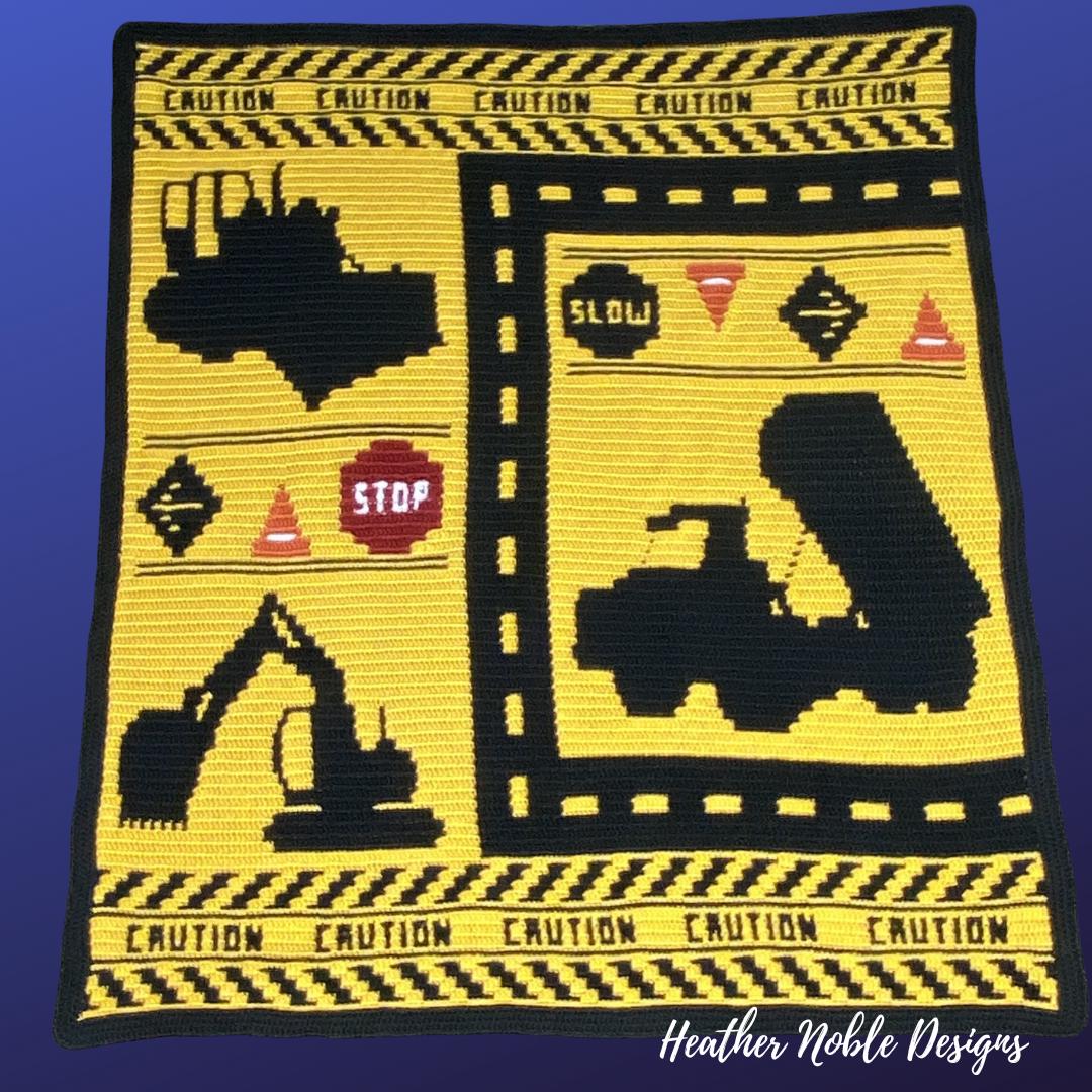Construction Vehicles Blanket
