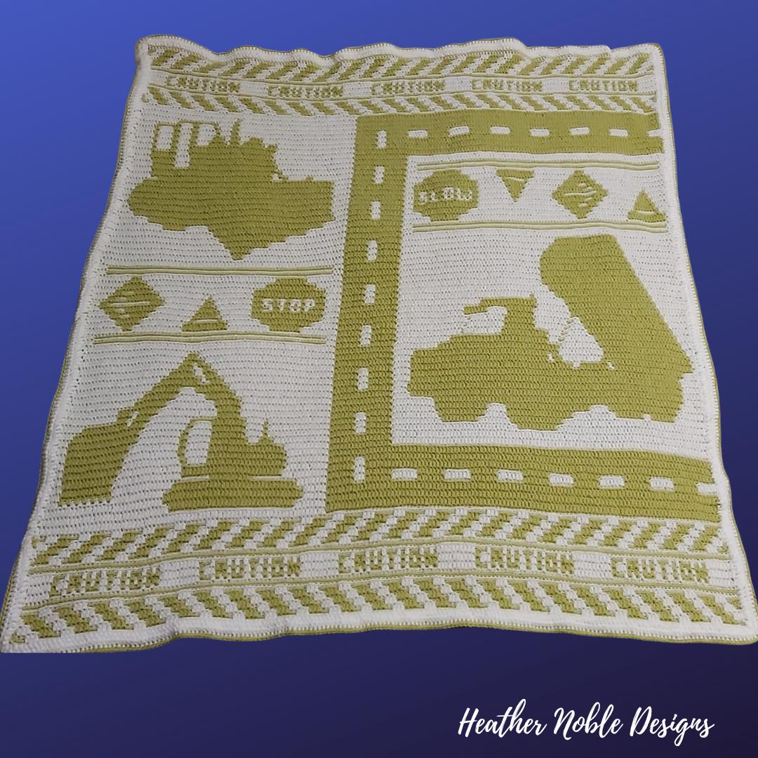Construction Vehicles Blanket