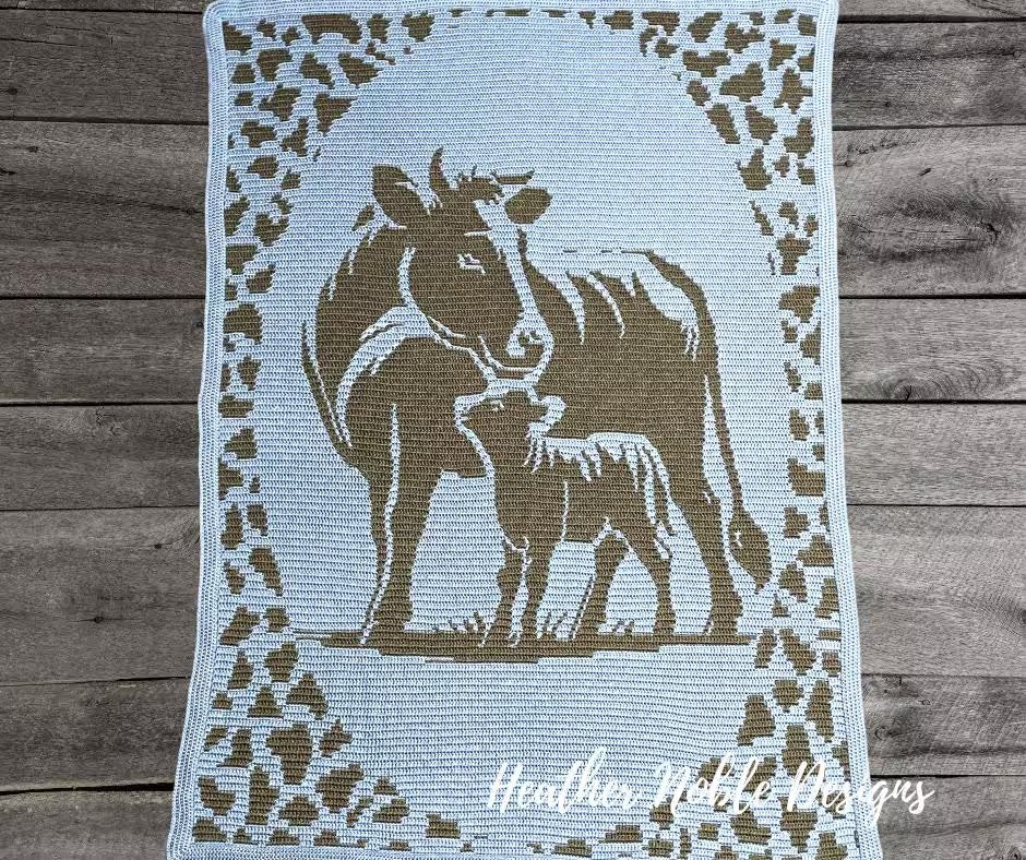 Cow and Calf Blanket