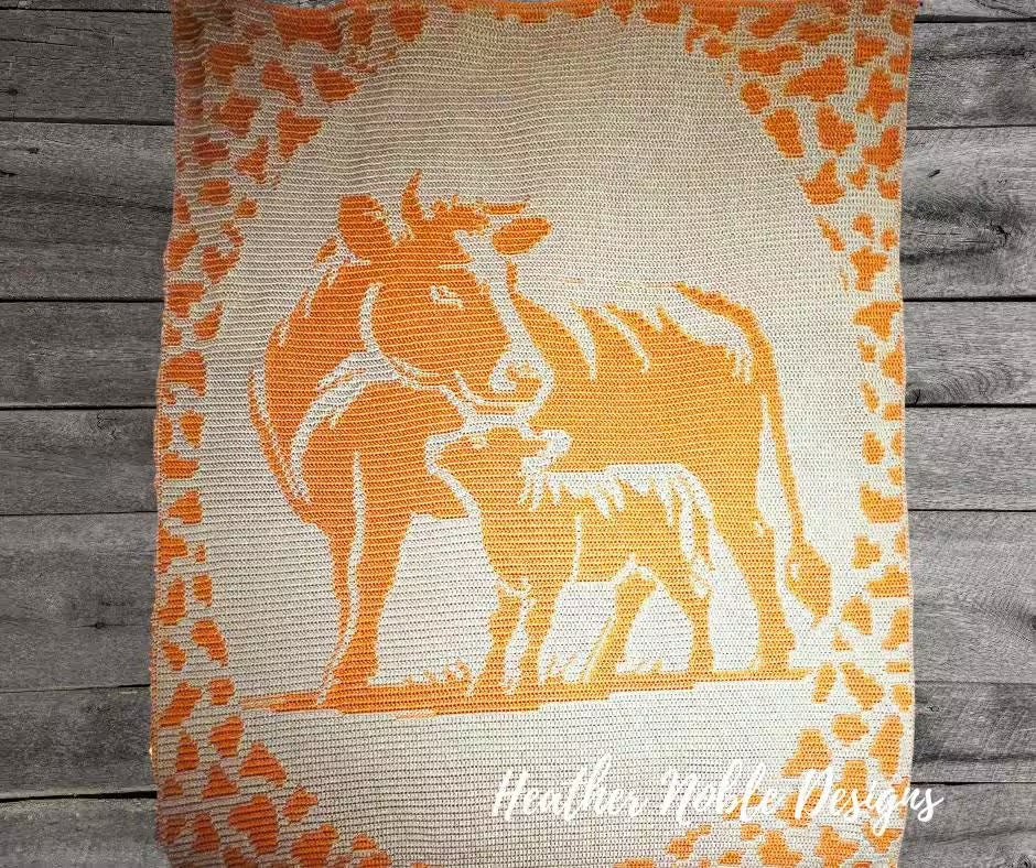 Cow and Calf Blanket