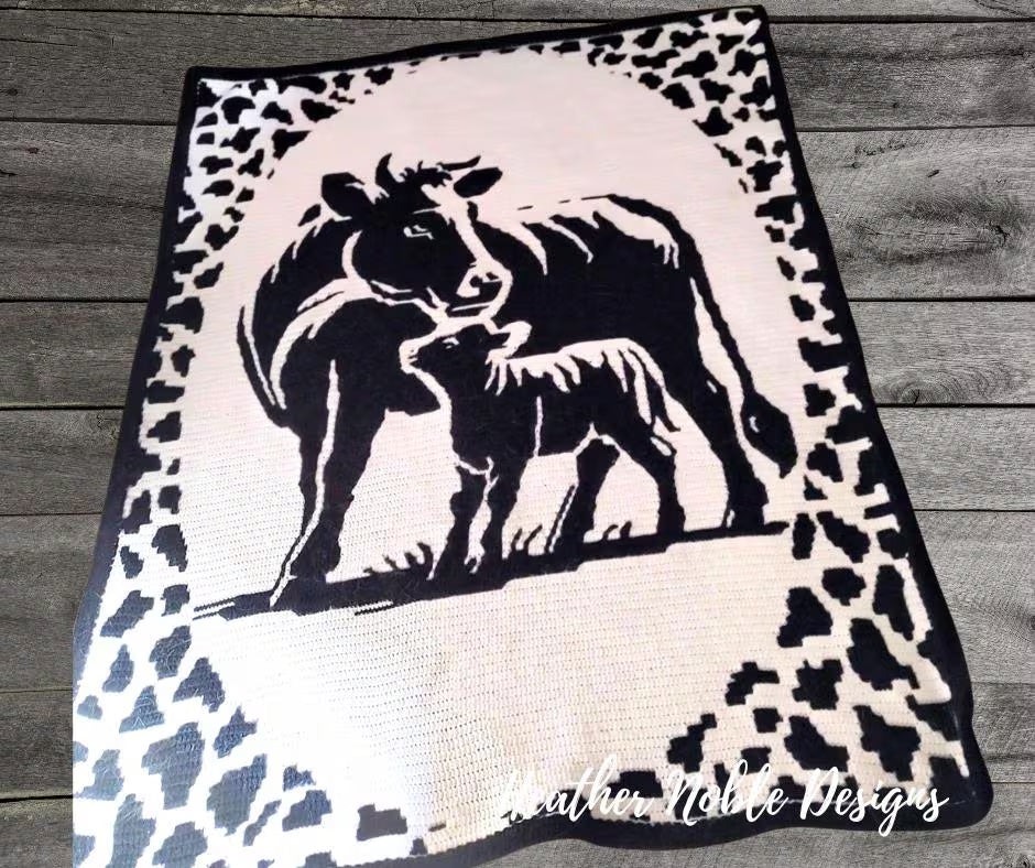 Cow and Calf Blanket