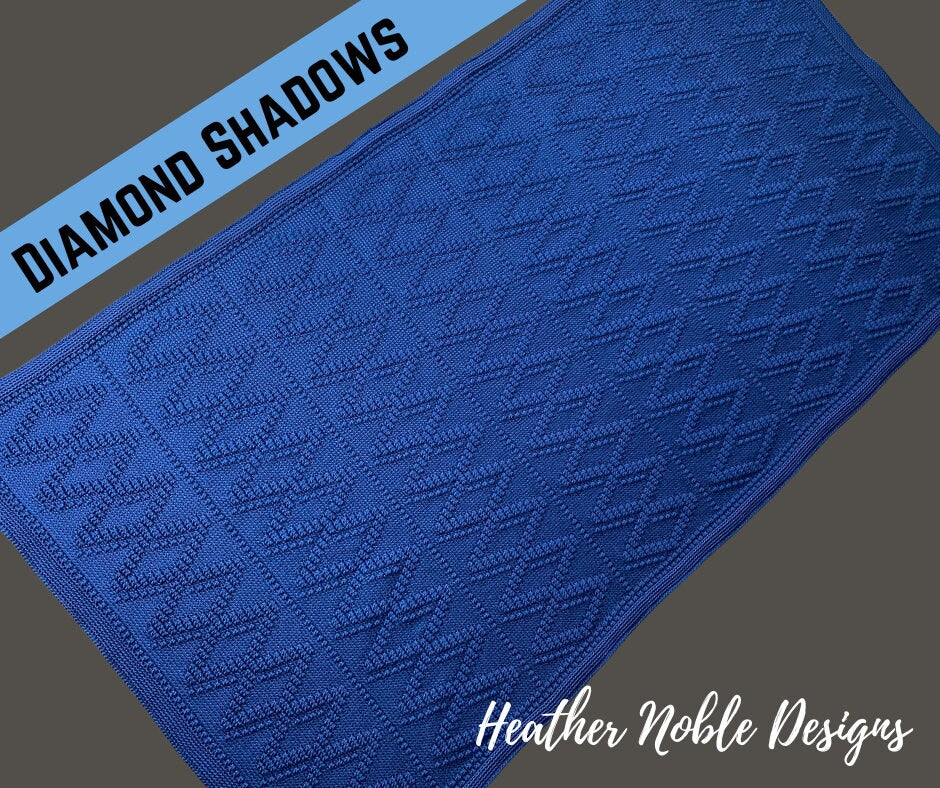 Diamond Shadows Blanket