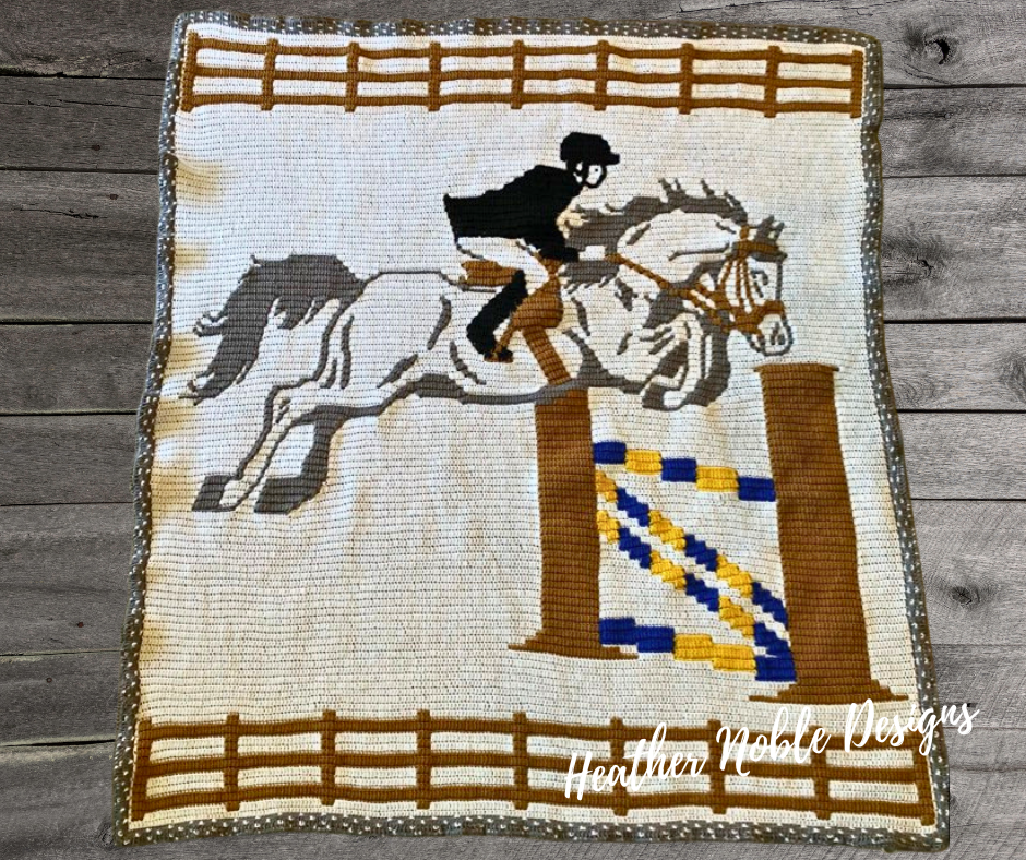Equestrian Jumper Blanket