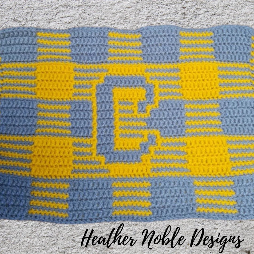 Monogram "C" Gingham Placemat