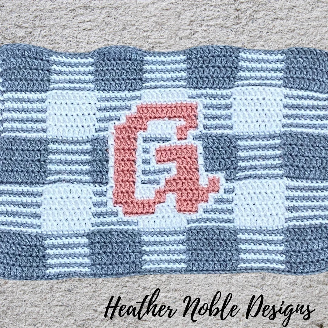 Monogram "G" Gingham Placemat