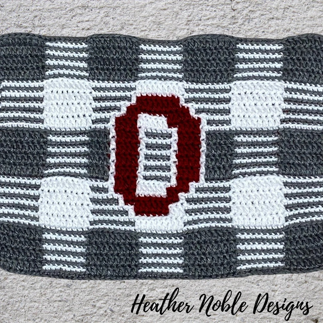 Monogram "O" Gingham Placemat