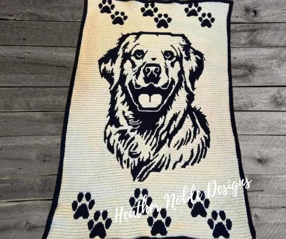 Golden Retriever Blanket