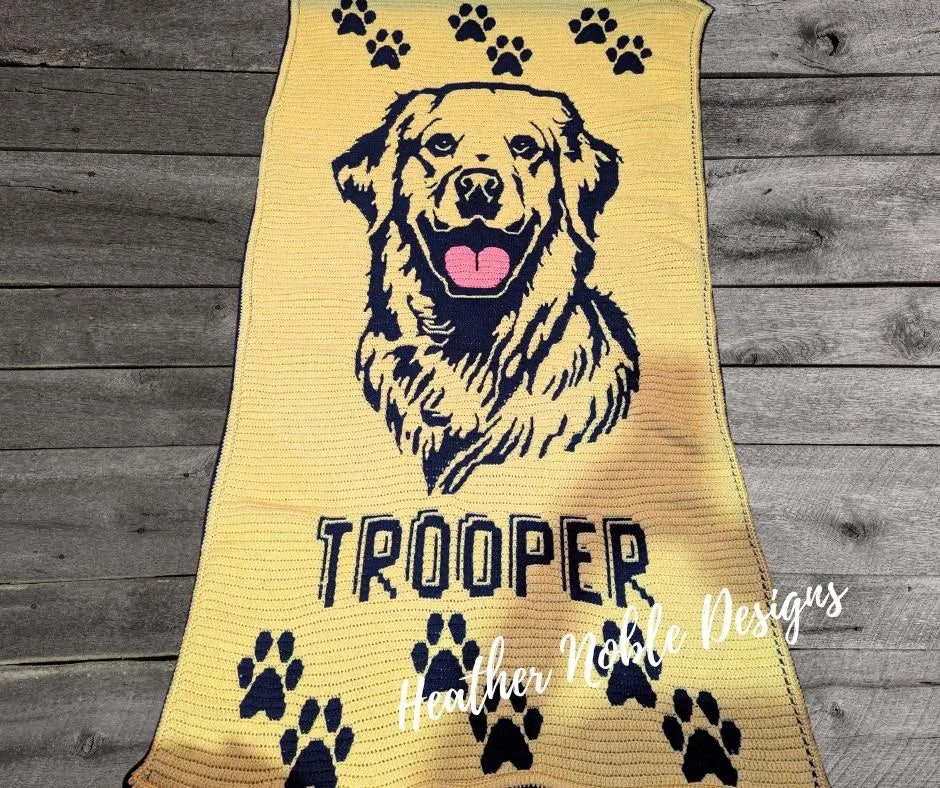 Golden Retriever Blanket