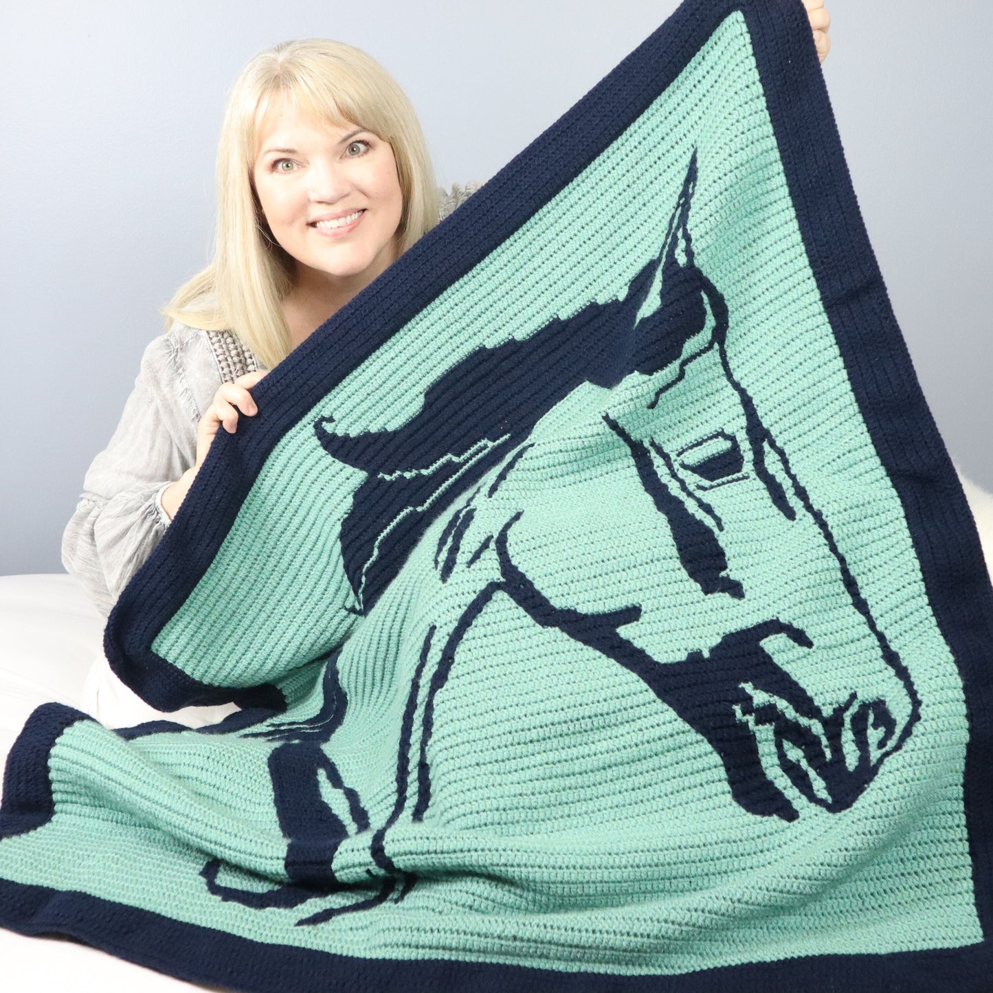 Horse Baby Blanket