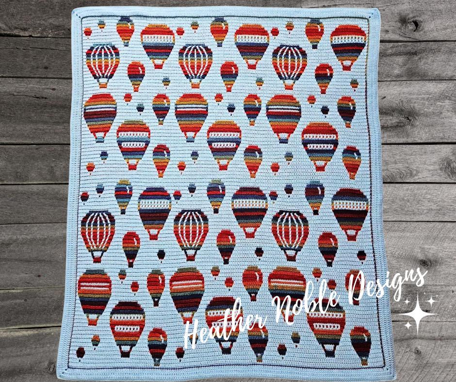 Hot Air Balloon Blanket