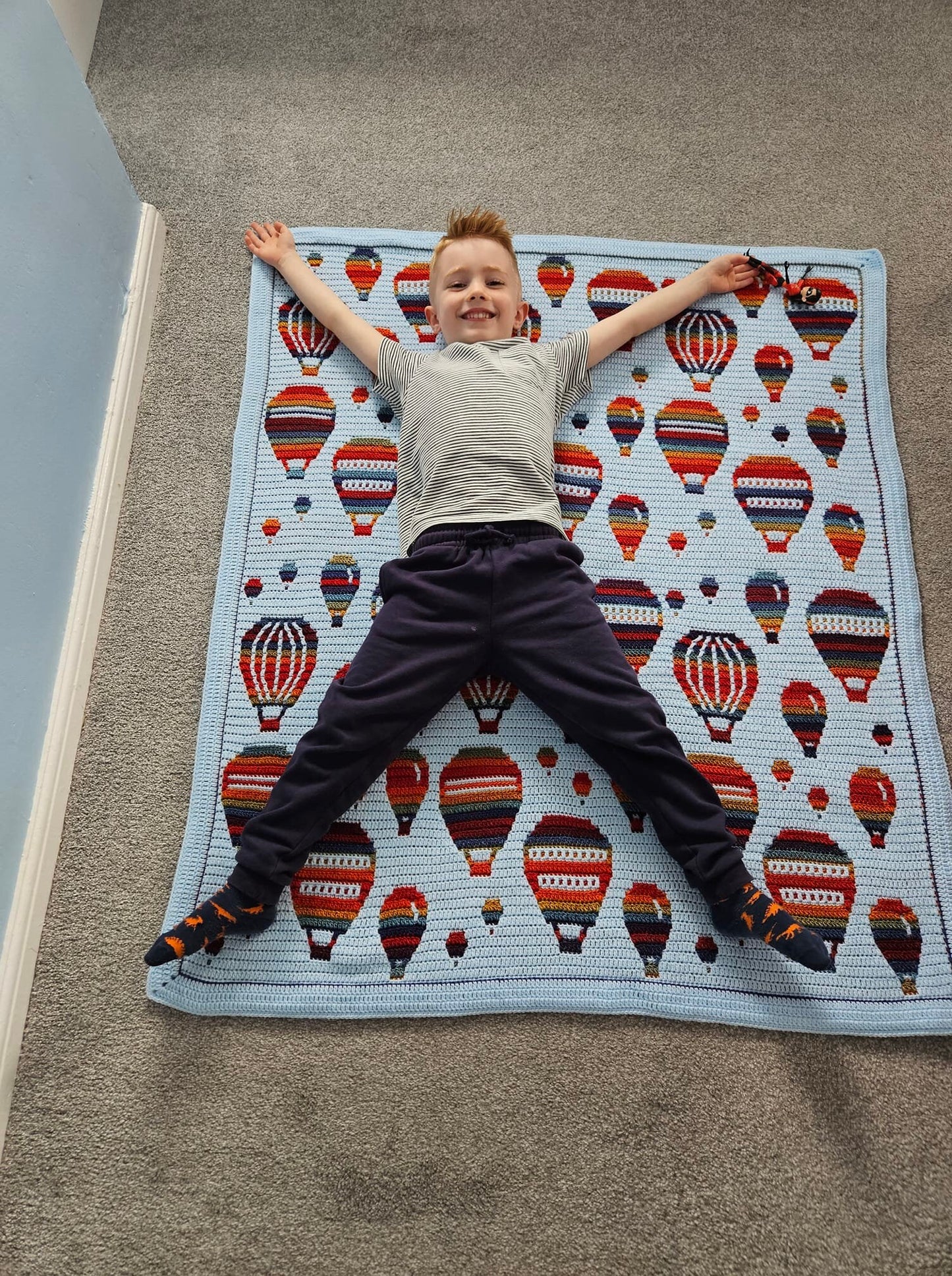 Hot Air Balloon Blanket