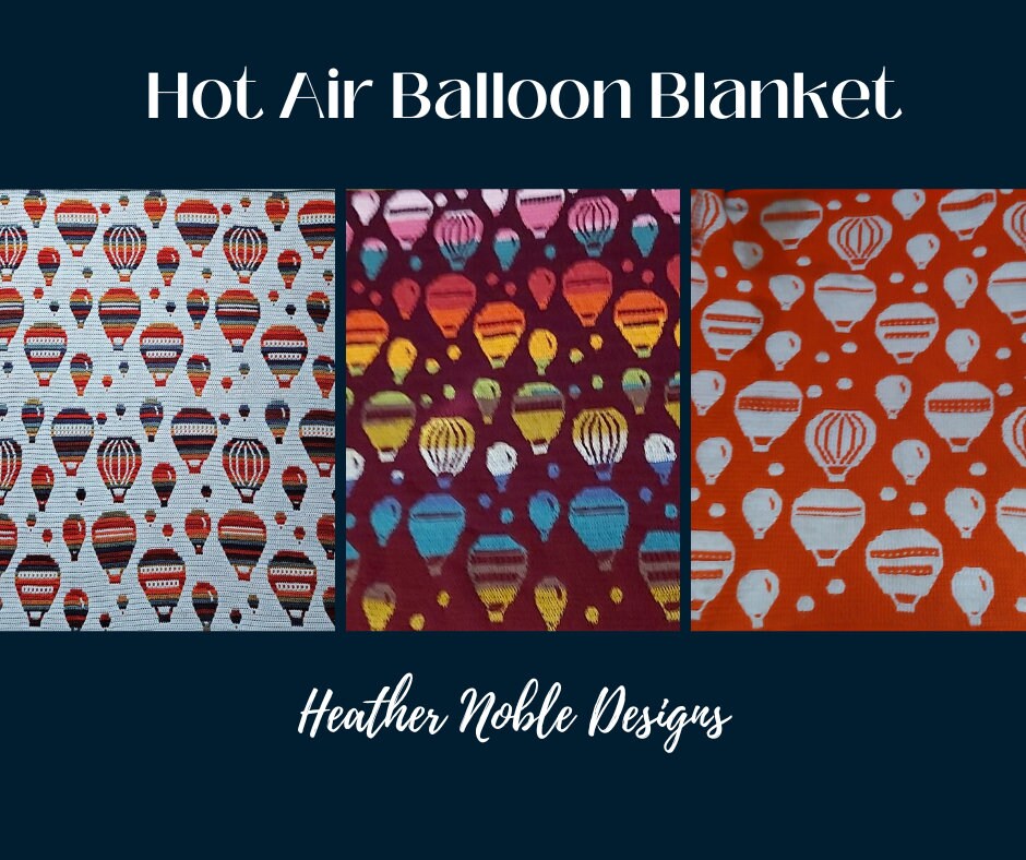 Hot Air Balloon Blanket