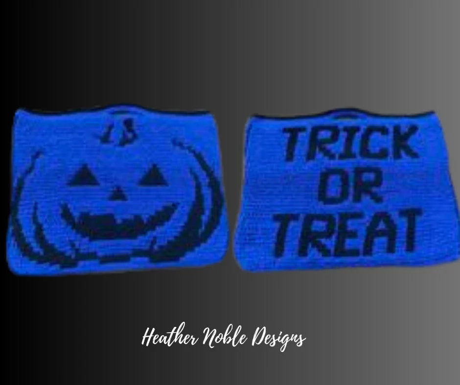 Jack O'Lantern Crochet Bag