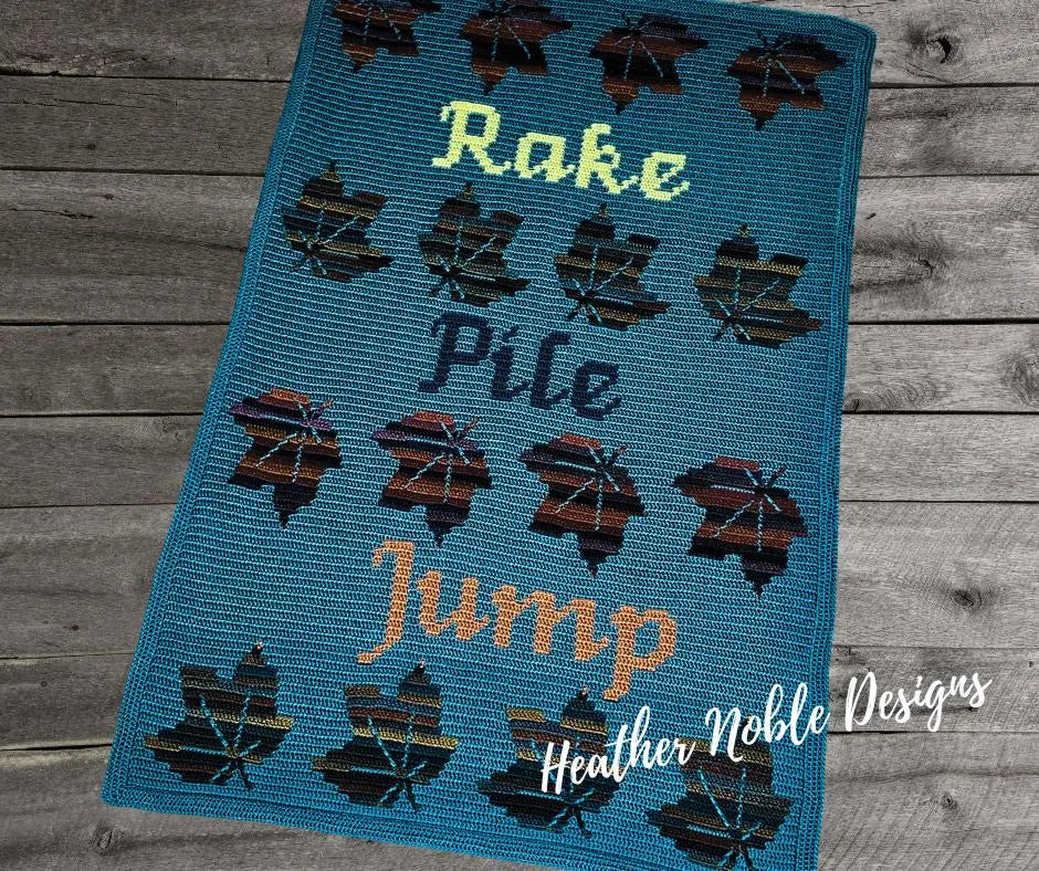 Maple Leaves Throw Blanket