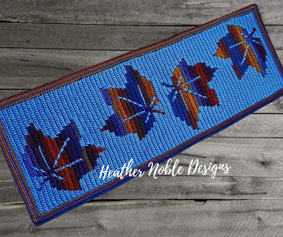 Maple Leaves Table Runner