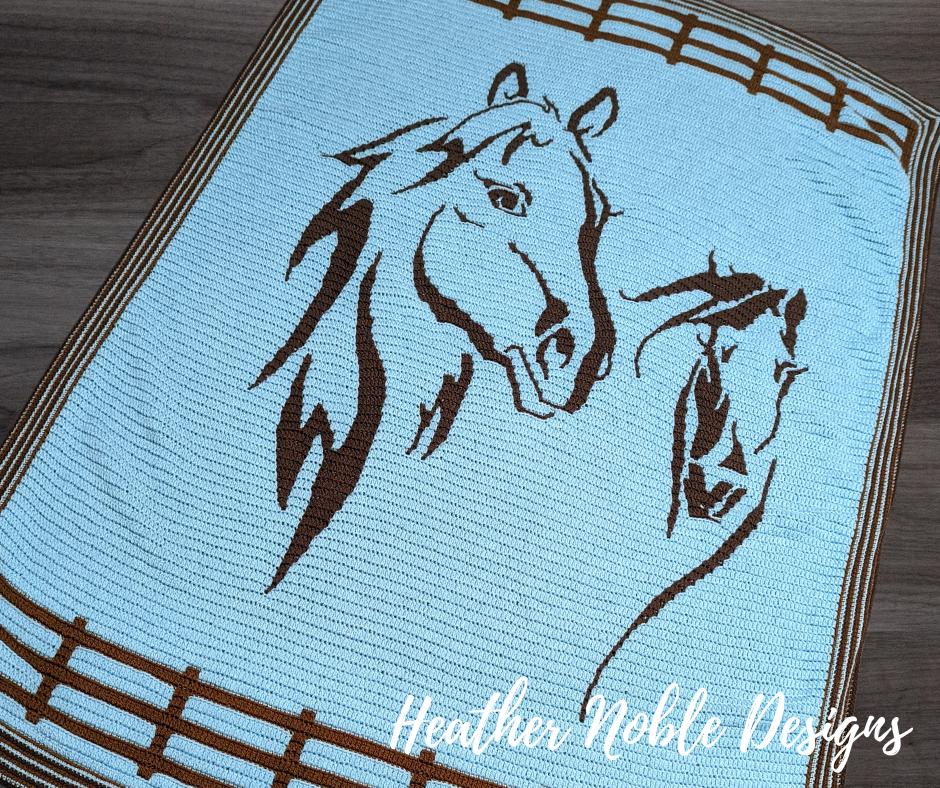 Mare and Foal Blanket