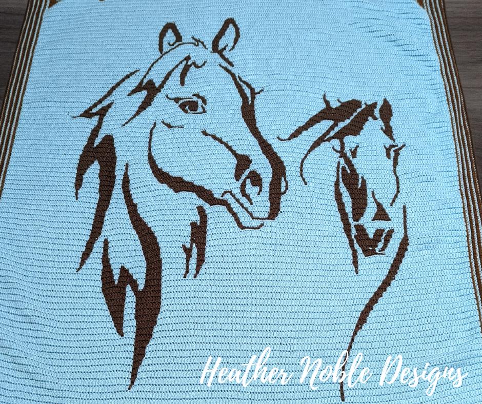 Mare and Foal Blanket