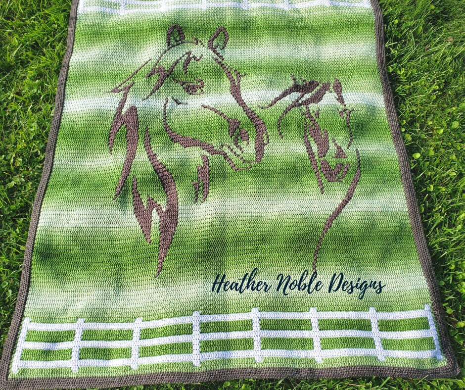 Mare and Foal Blanket