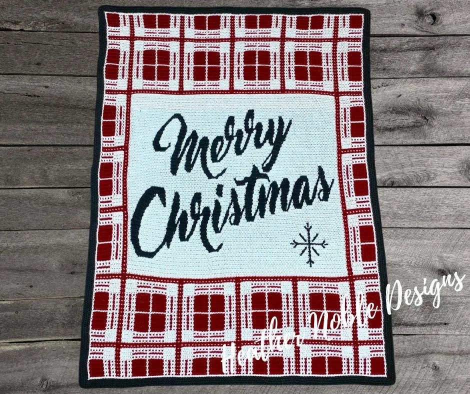 Merry Christmas Throw Blanket