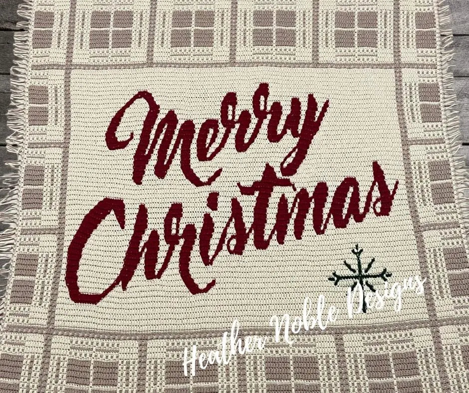 Merry Christmas Throw Blanket