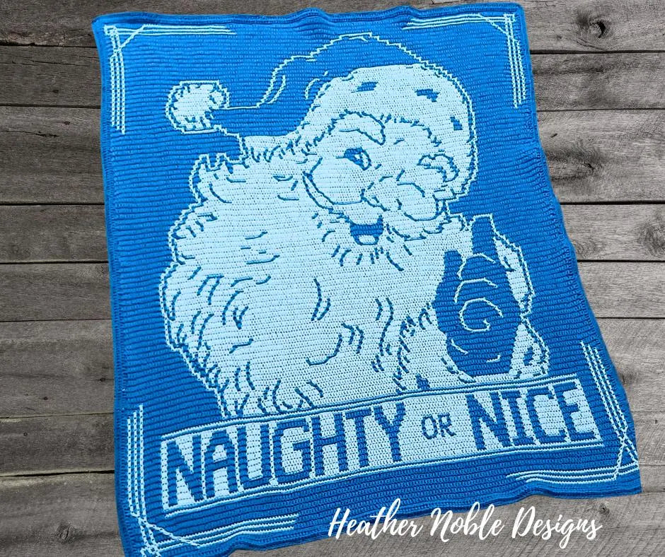 Naughty or Nice Blanket