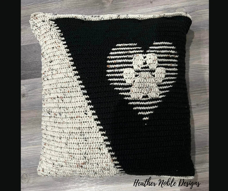 Paw Print Pillow