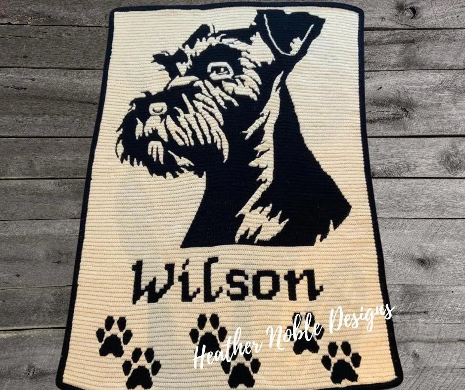 Schnauzer Blanket