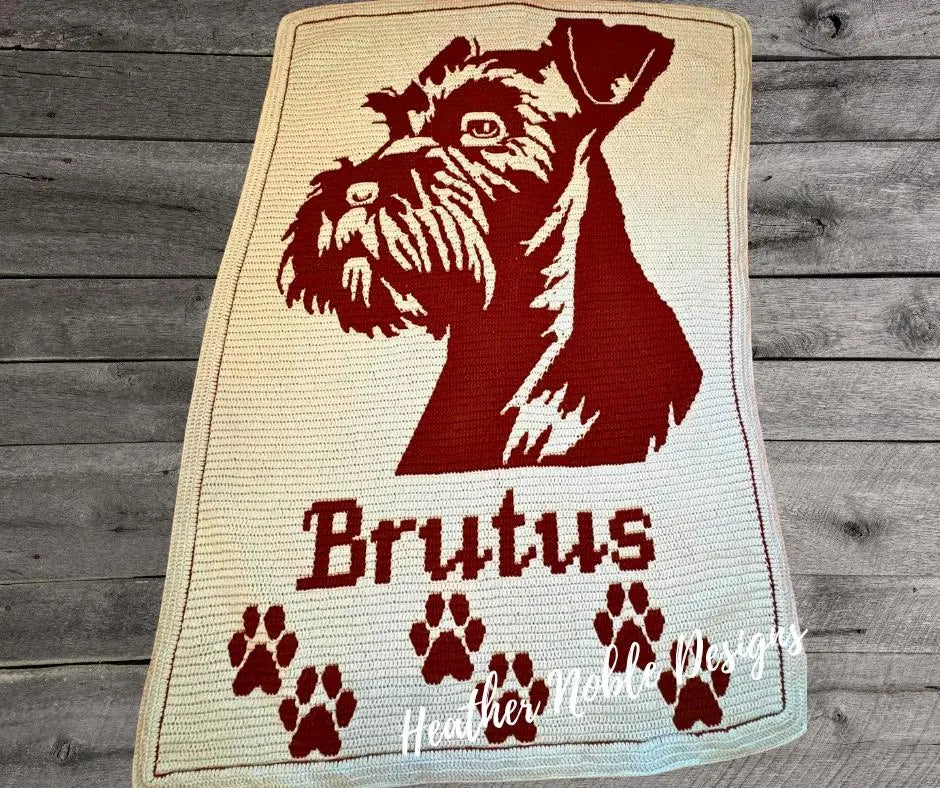 Schnauzer Blanket