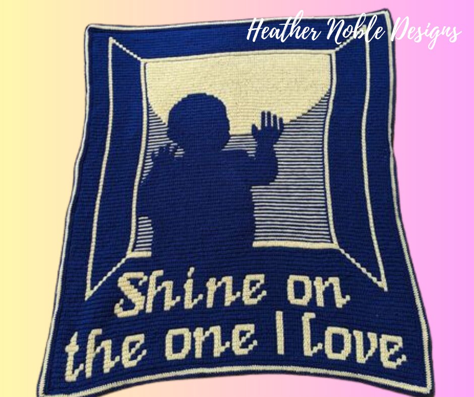 Shine - Mosaic Crochet Blanket Pattern (PDF Pattern)