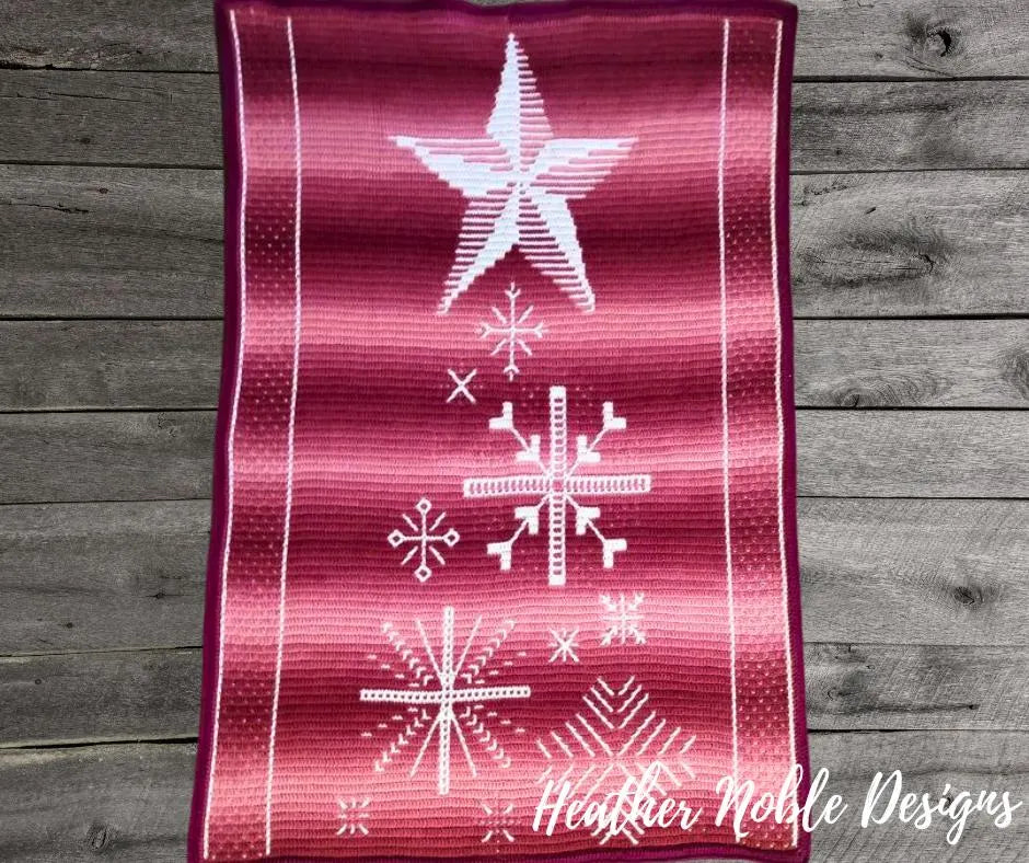 Snowflake Tree Blanket