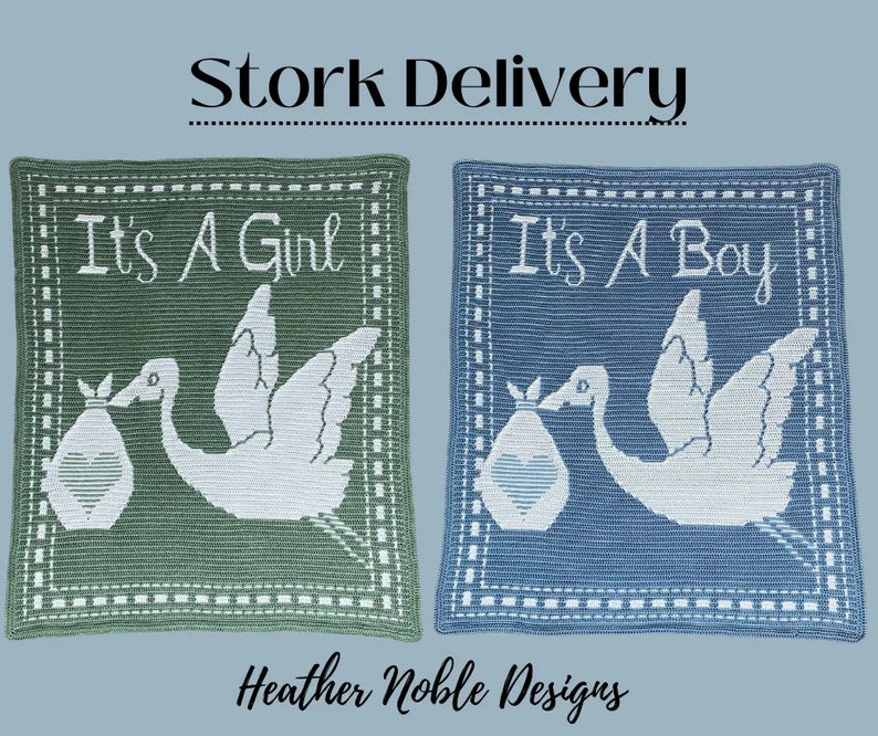 Stork Delivery Blanket