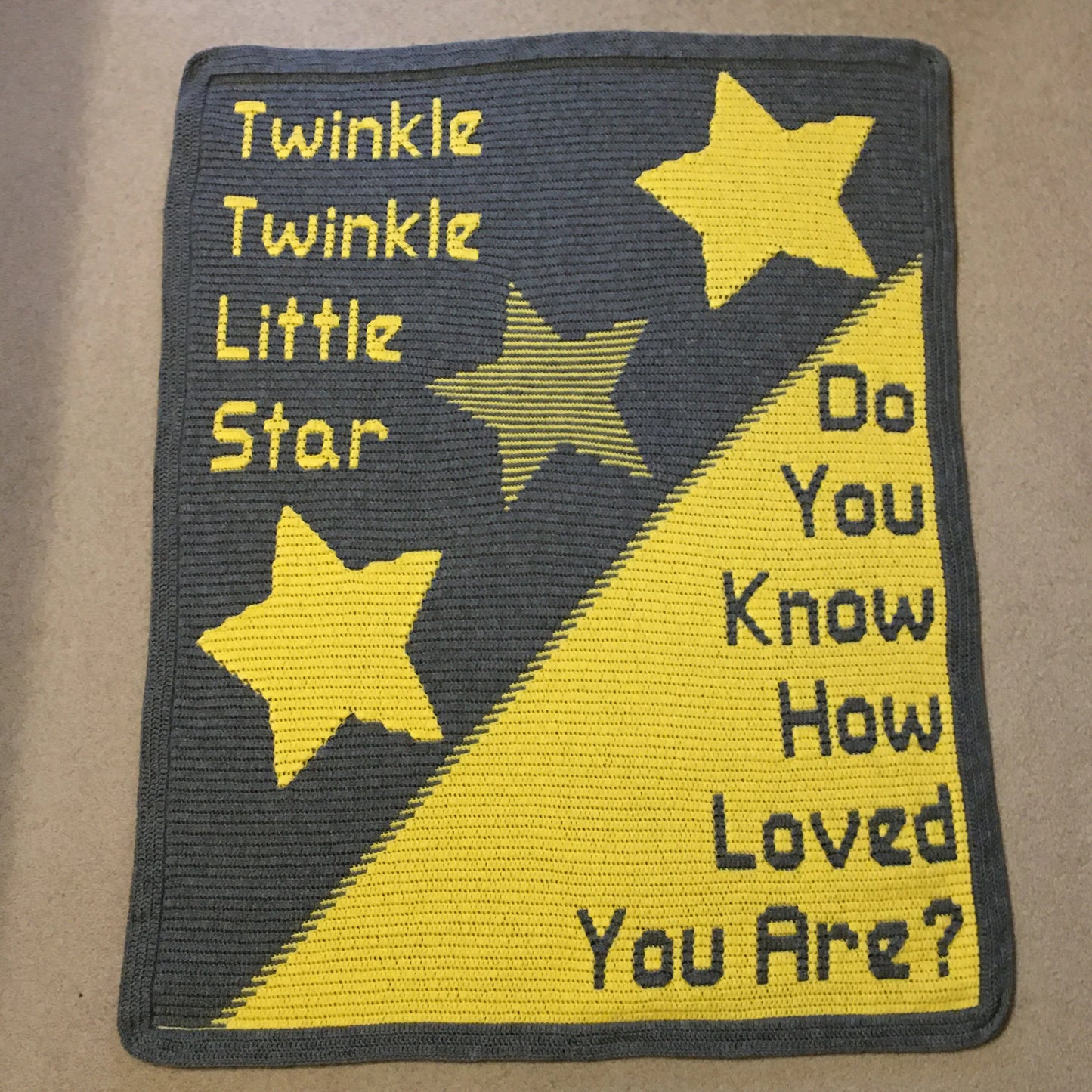 Twinkle Little Star Blanket