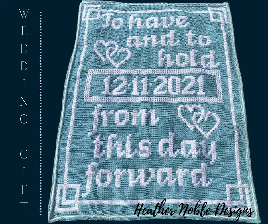 Wedding Vow Blanket