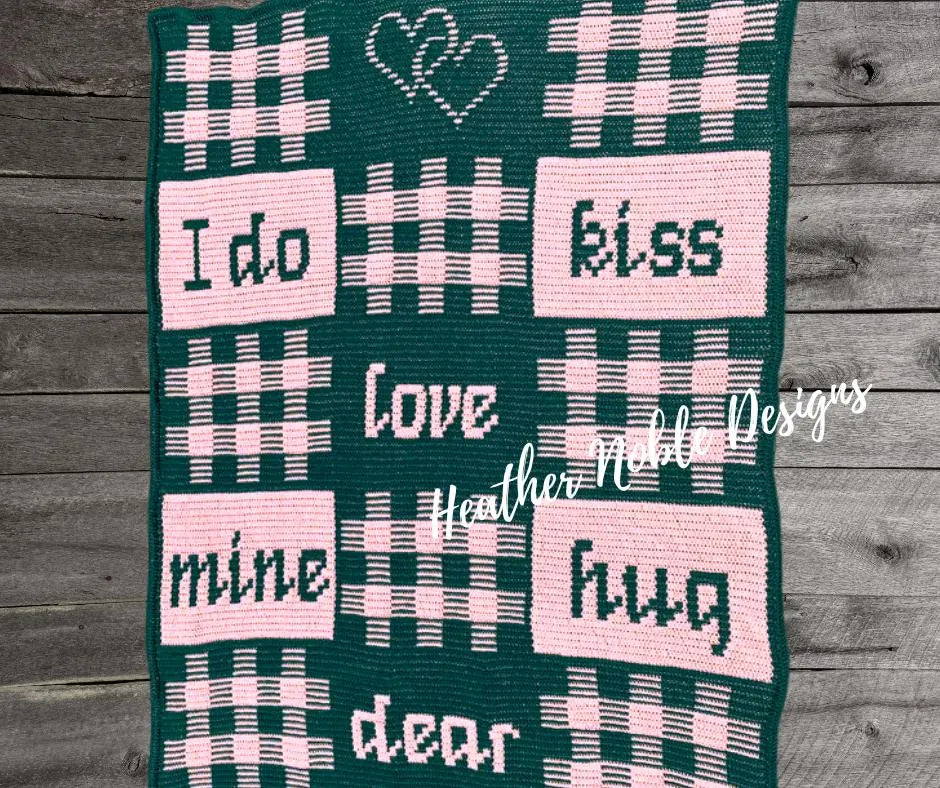 Words of Love Blanket