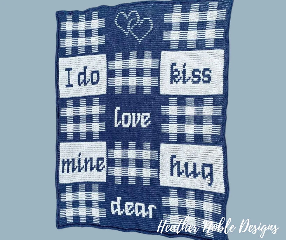 Words of Love Blanket