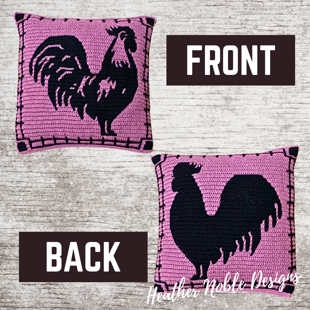 Rooster Pillow