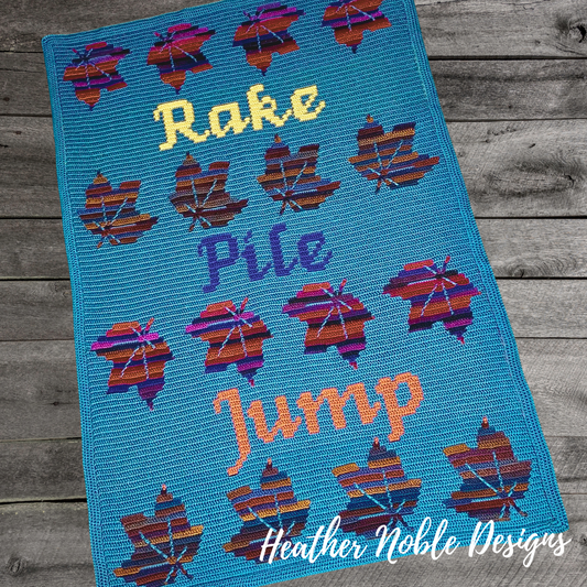 Maple Leaves Throw Blanket