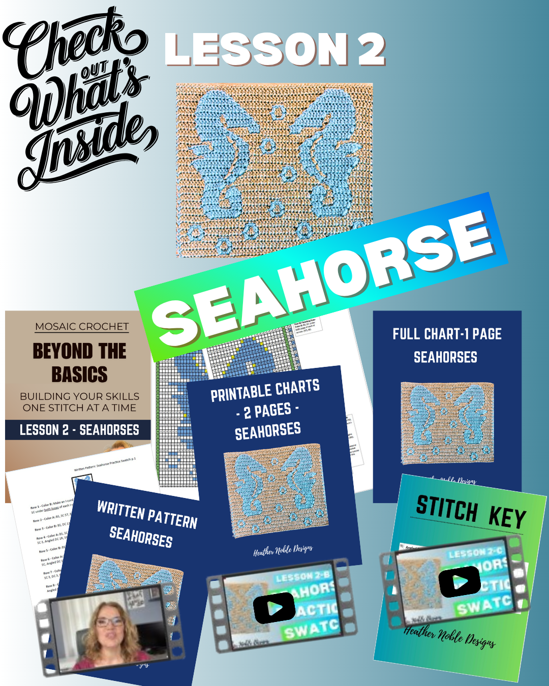 Beyond the Basics-Mosaic Crochet Course