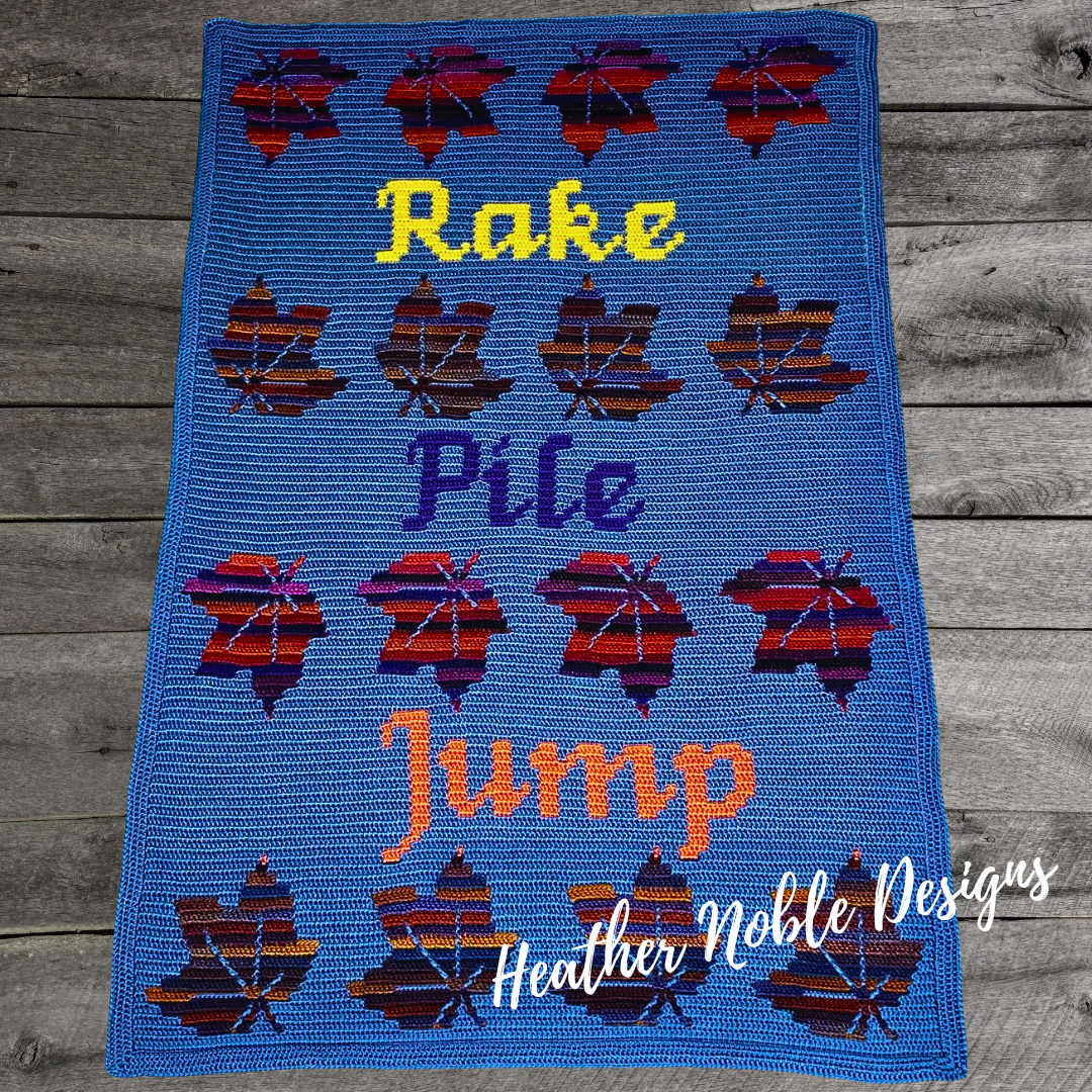 Maple Leaves Throw Blanket