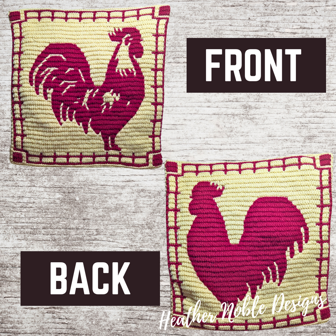 Rooster Pillow