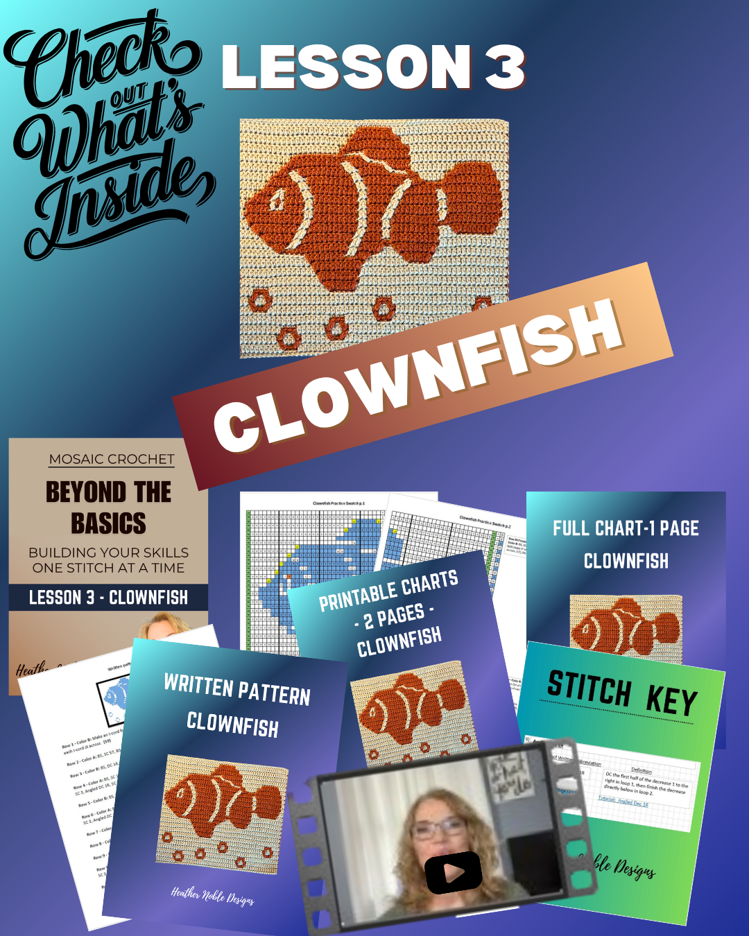 Beyond the Basics-Mosaic Crochet Course