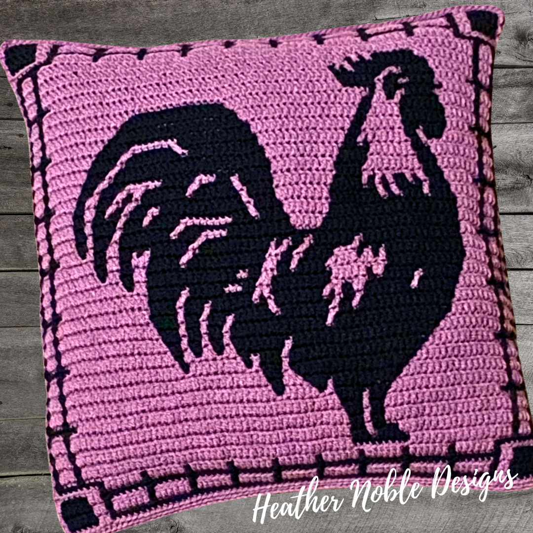 Rooster Pillow