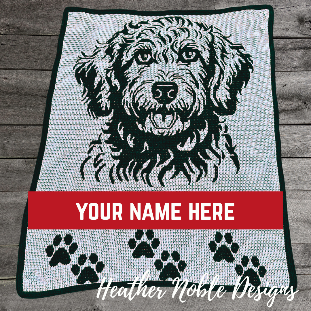 Doodle – Mosaic Crochet Blanket Pattern (PDF Pattern)