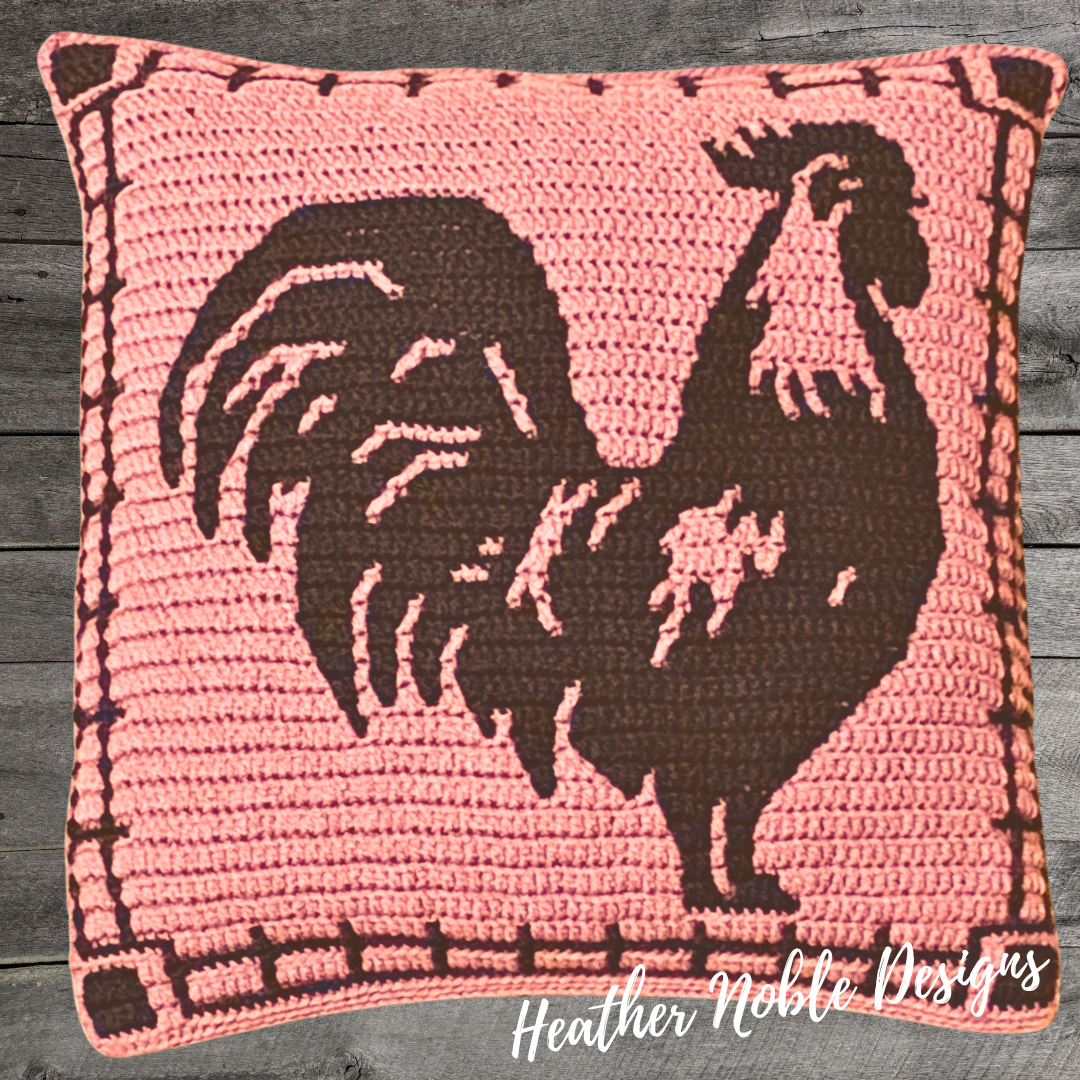 Rooster Pillow