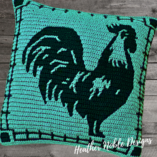 Rooster Pillow